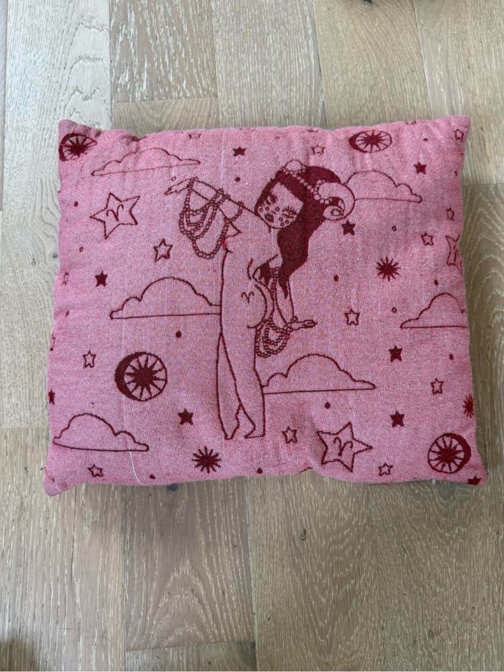 Valfre Aries Zodiac Horoscope Pillow